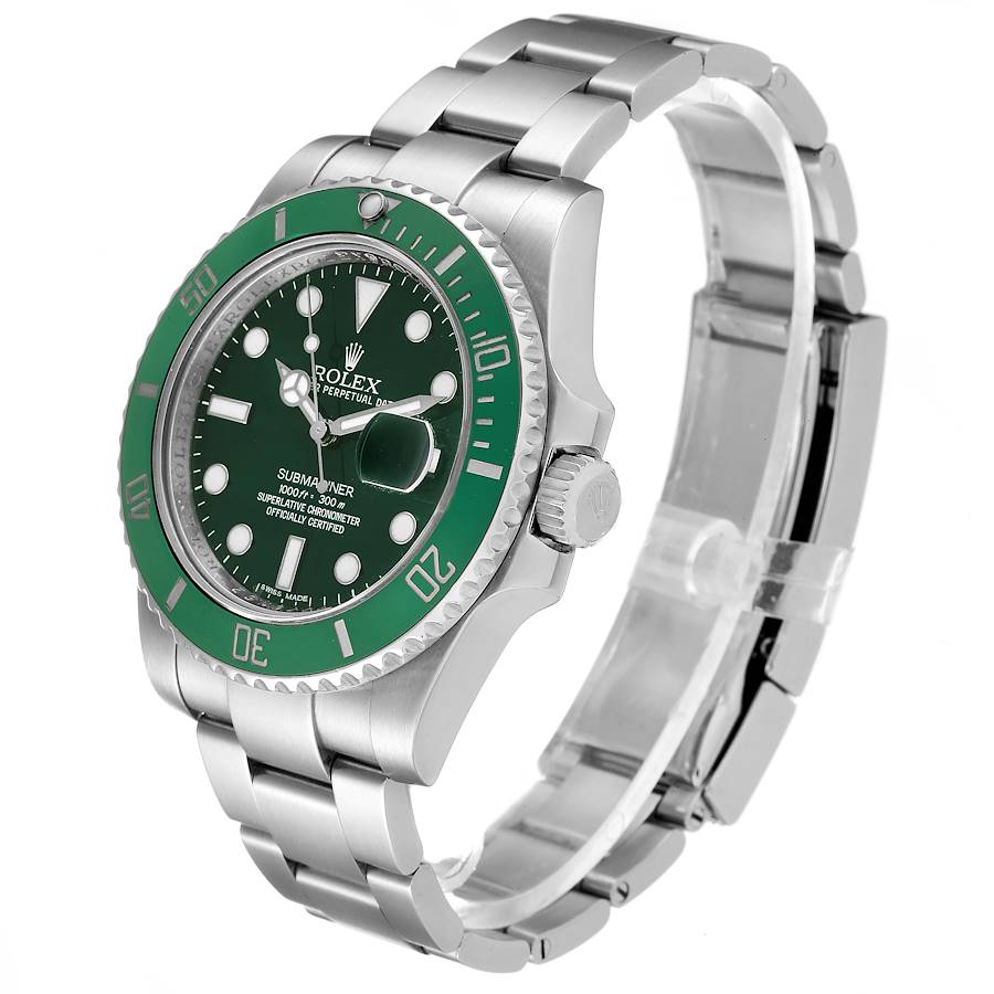 Rolex Submariner Hulk 116610LV Green Dial Replica