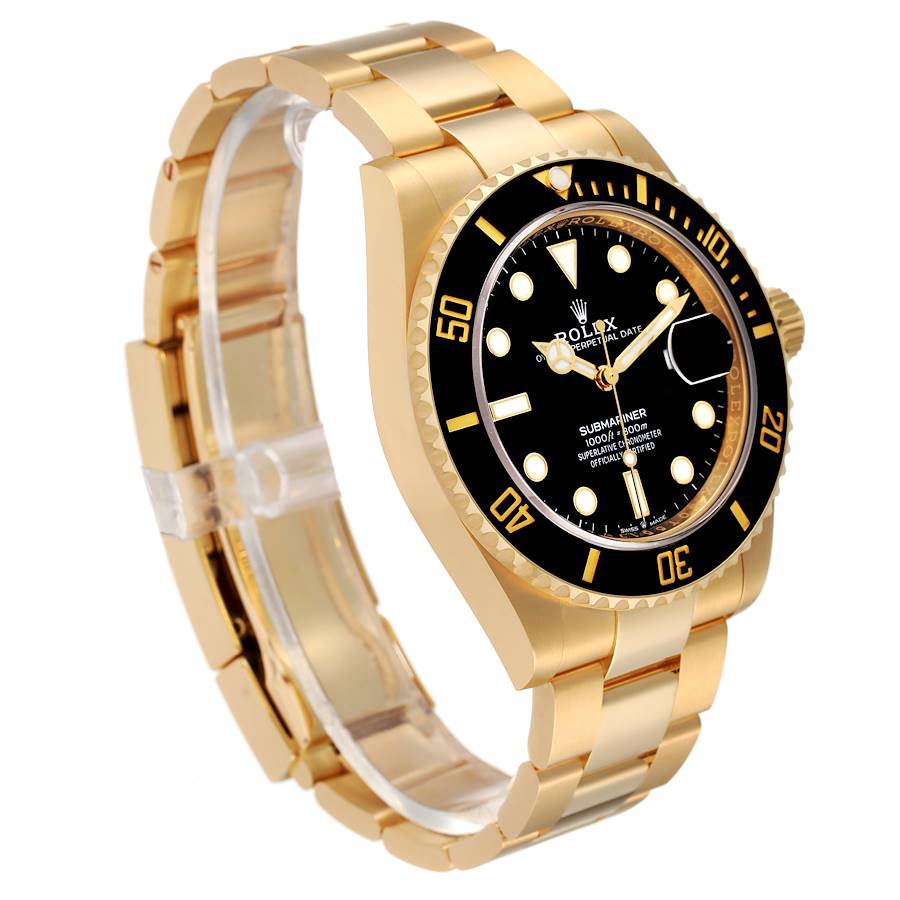Rolex Submariner 126618LN Yellow Gold Black Dial 1:1 Swiss Replica