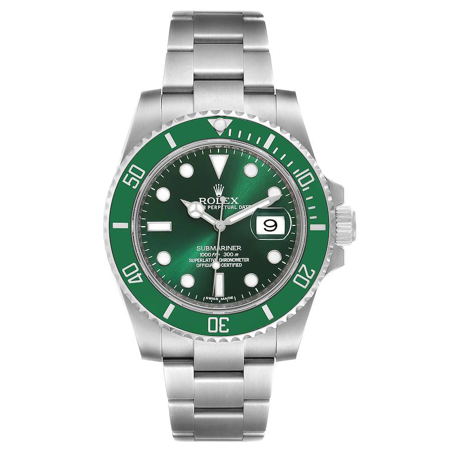 Rolex Submariner Hulk 116610LV Green Dial Replica