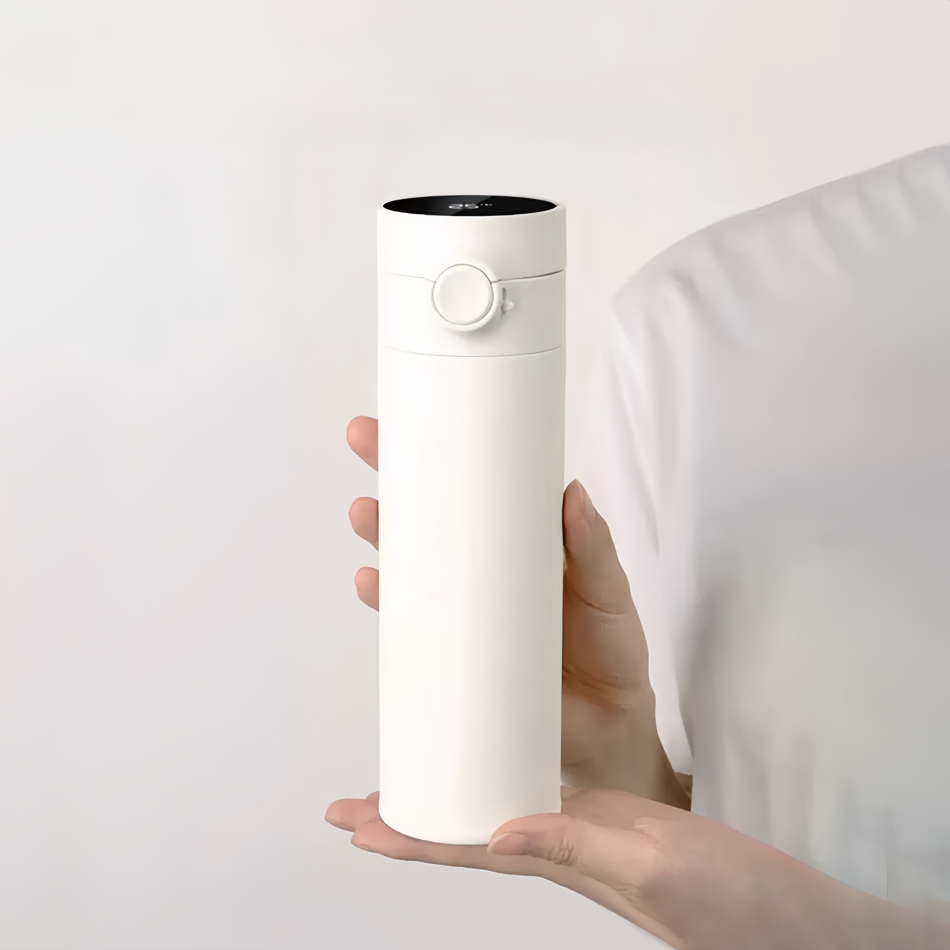 Minimalist White Thermal Mug