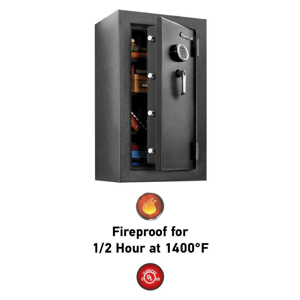 Sentry Safe Executive Fire Safe, Black EF4738E