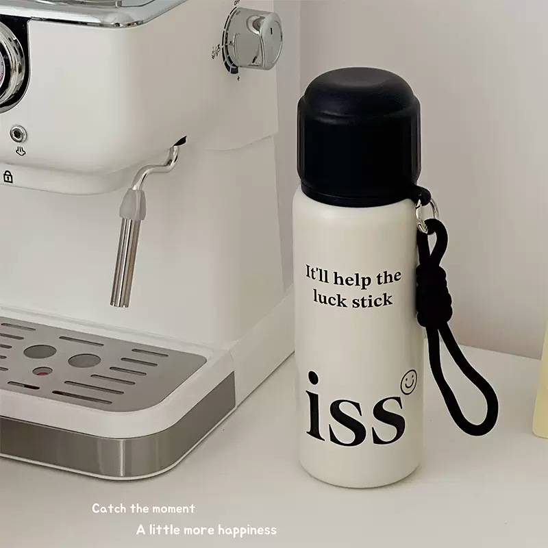 Smile Pattern Water Bottle