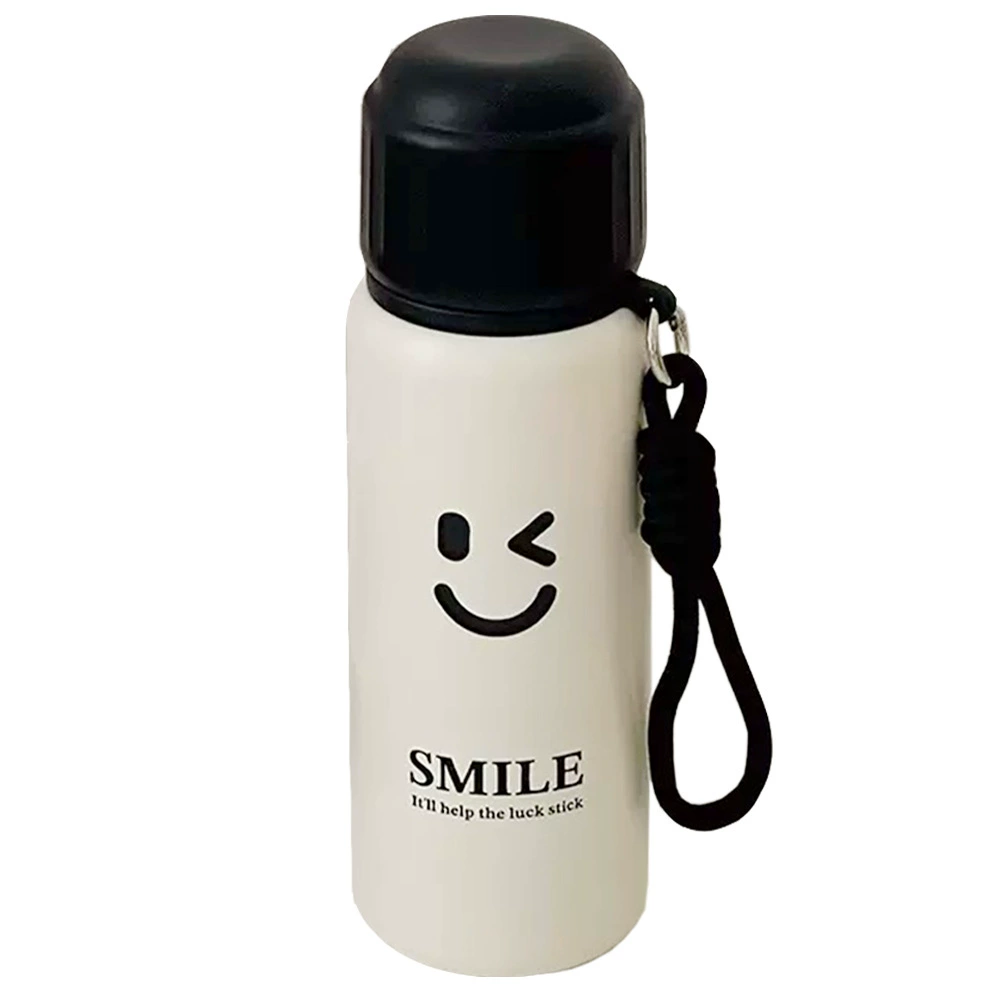 Smile Pattern Water Bottle