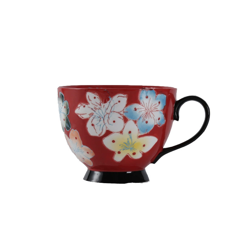 Floral Ceramic Cup