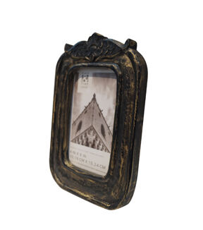 4 x 6 Antique Gold Carved Tabletop Picture Frame by Place & Time