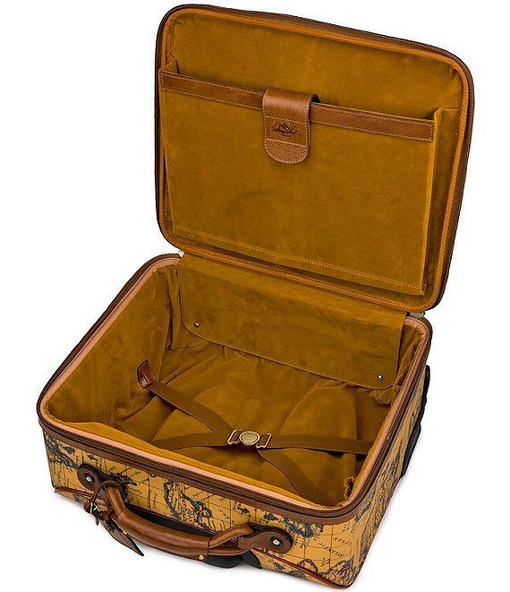 European Map Soft Side Collection 18 Underseat Spinner