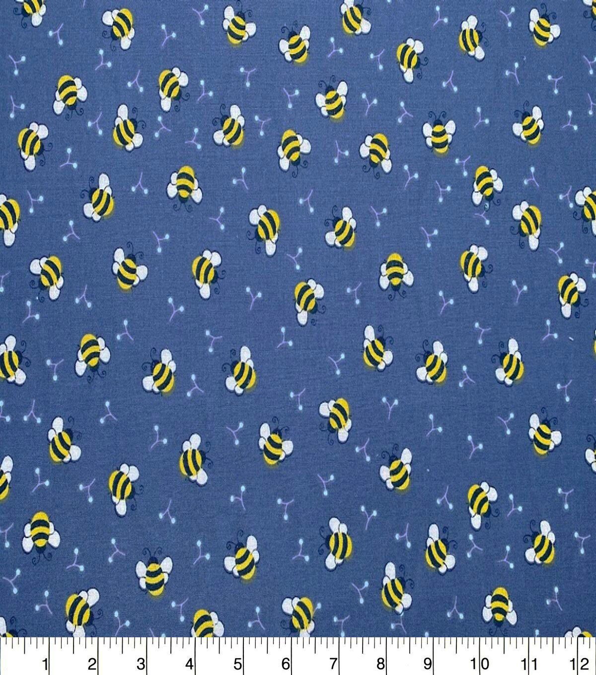 Bees Quilt Cotton Fabric by Quilter's Showcase
