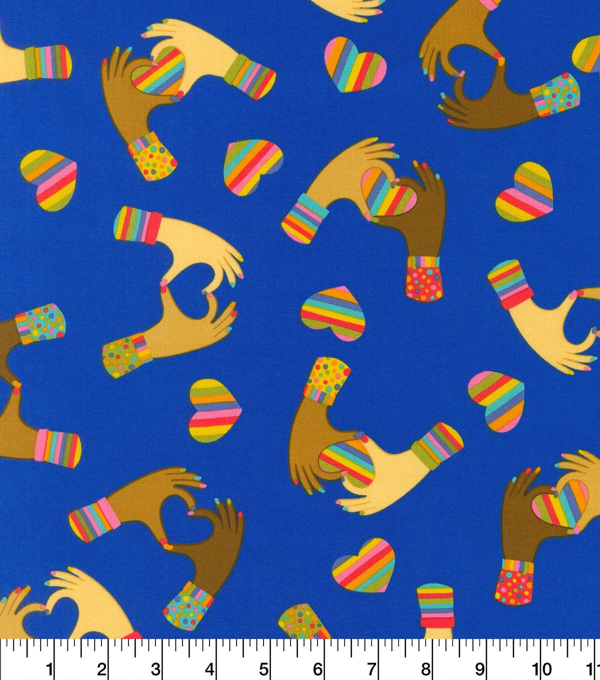 Robert Kaufman Love All Pride Cotton Fabric