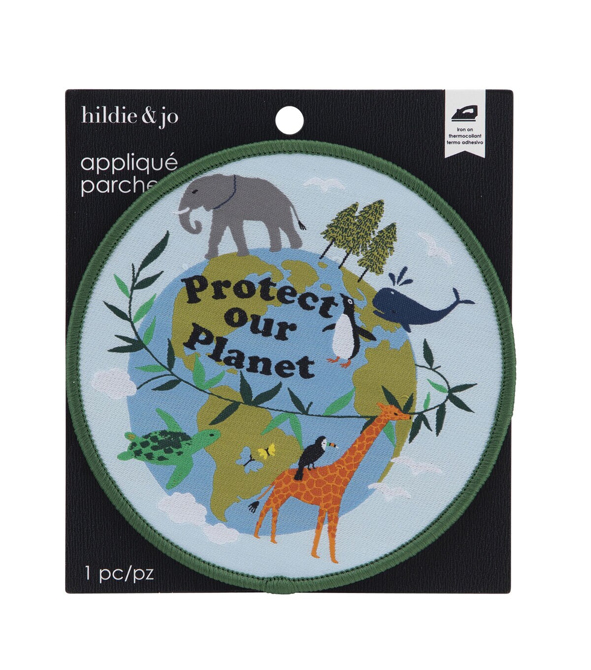 4 Protect Our Planet Iron On Patch by hildie & jo