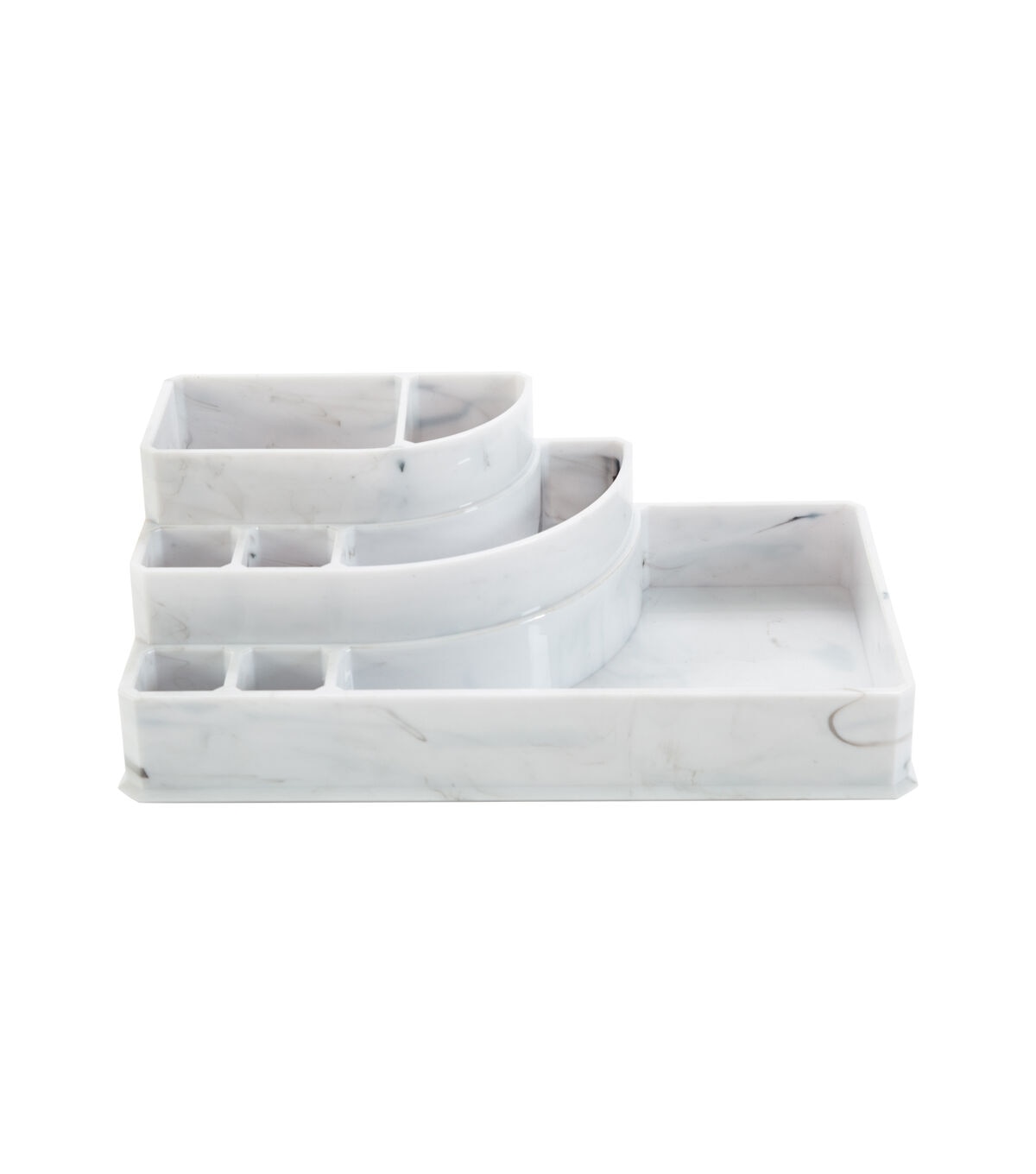 Simplify 9 Marble 8 Section Cosmetic & Jewelry Holder