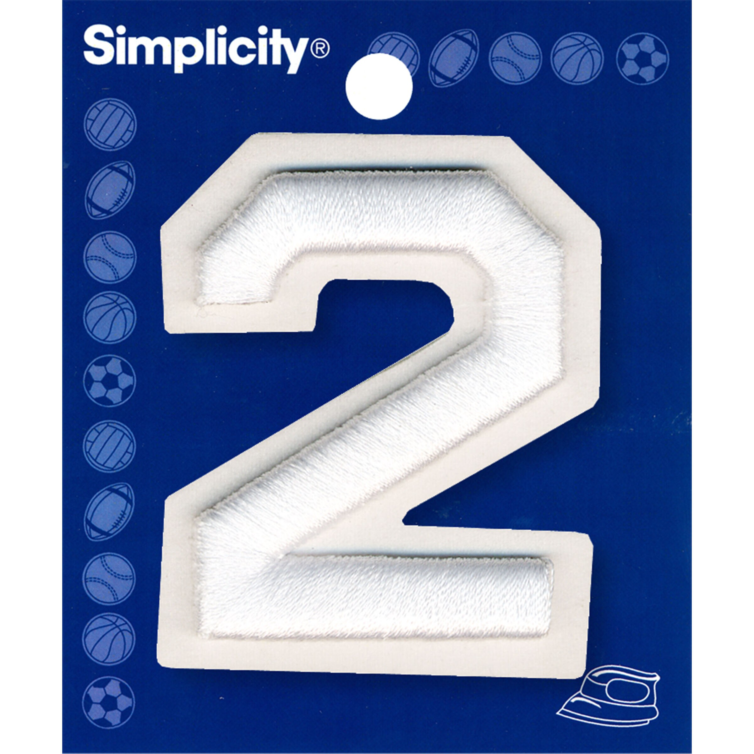 Wrights Raised Embroidery Number 2