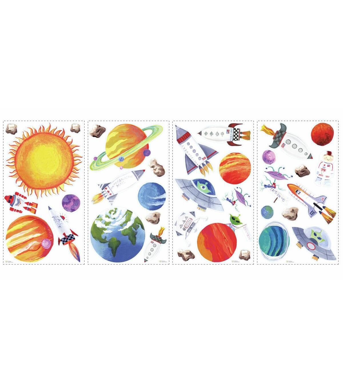 RoomMates Wall Decals Outer Space