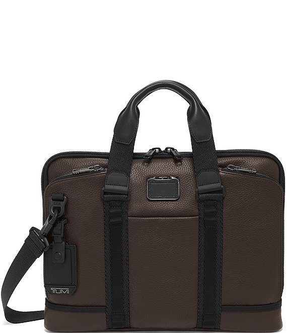 Alpha Bravo Academy Leather Briefcase