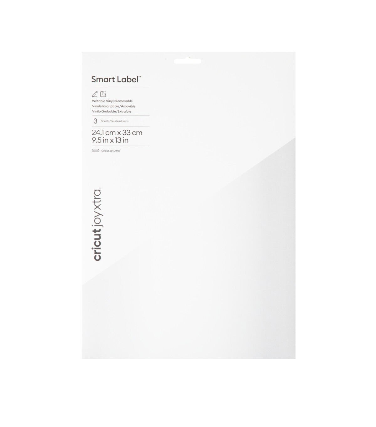 Cricut Joy Xtra 9.5 x 13 Permanent Smart Writable Vinyl 3ct
