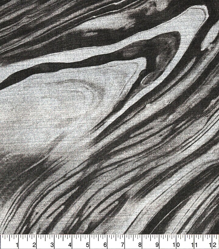 Black Marble Blender Quilt Cotton Fabric by Keepsake Calico