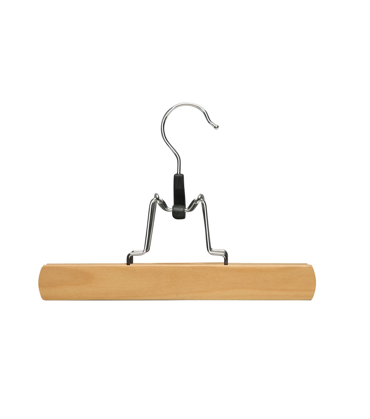Honey Can Do 9 x 6.5 Maple Wood Pant Clamp Hangers 16pk
