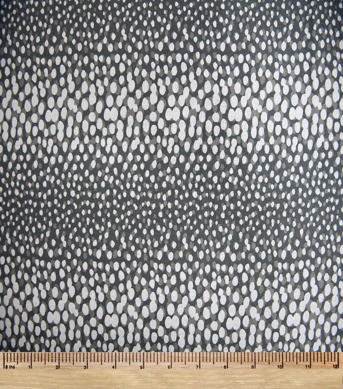 Black & White Dots Quilt Cotton Fabric by Keepsake Calico