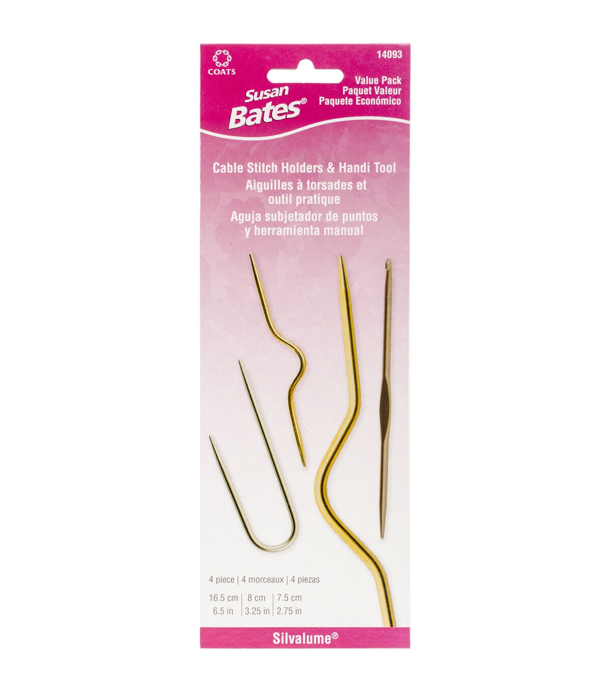 Susan Bates Cable Stitch Holders & Handi Tool