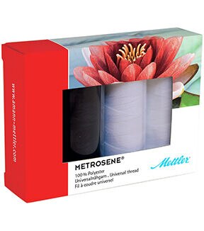 Mettler Metrosene Thread Kits 4 Pkg Black & White