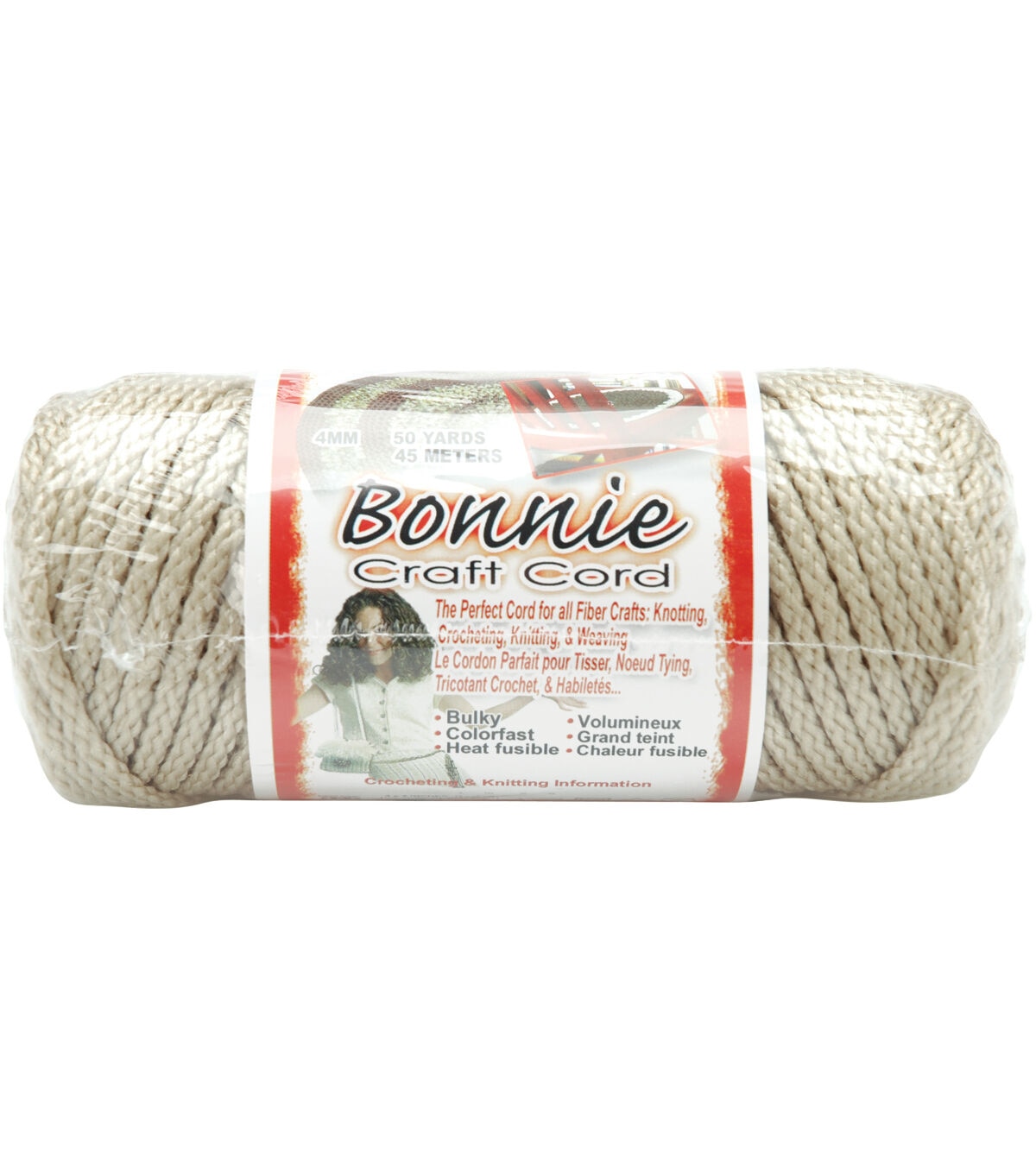 Spinrite Pepperell Bonnie Macrame 50yds Super Bulky Craft Cord