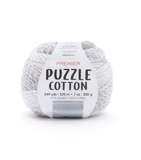 Premier Yarns Puzzle 349yds Worsted Cotton Blend Yarn