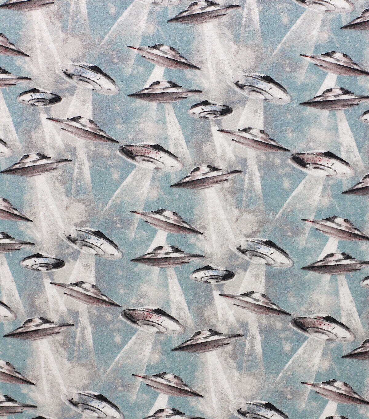 Landing UFO's Super Snuggle Flannel Fabric