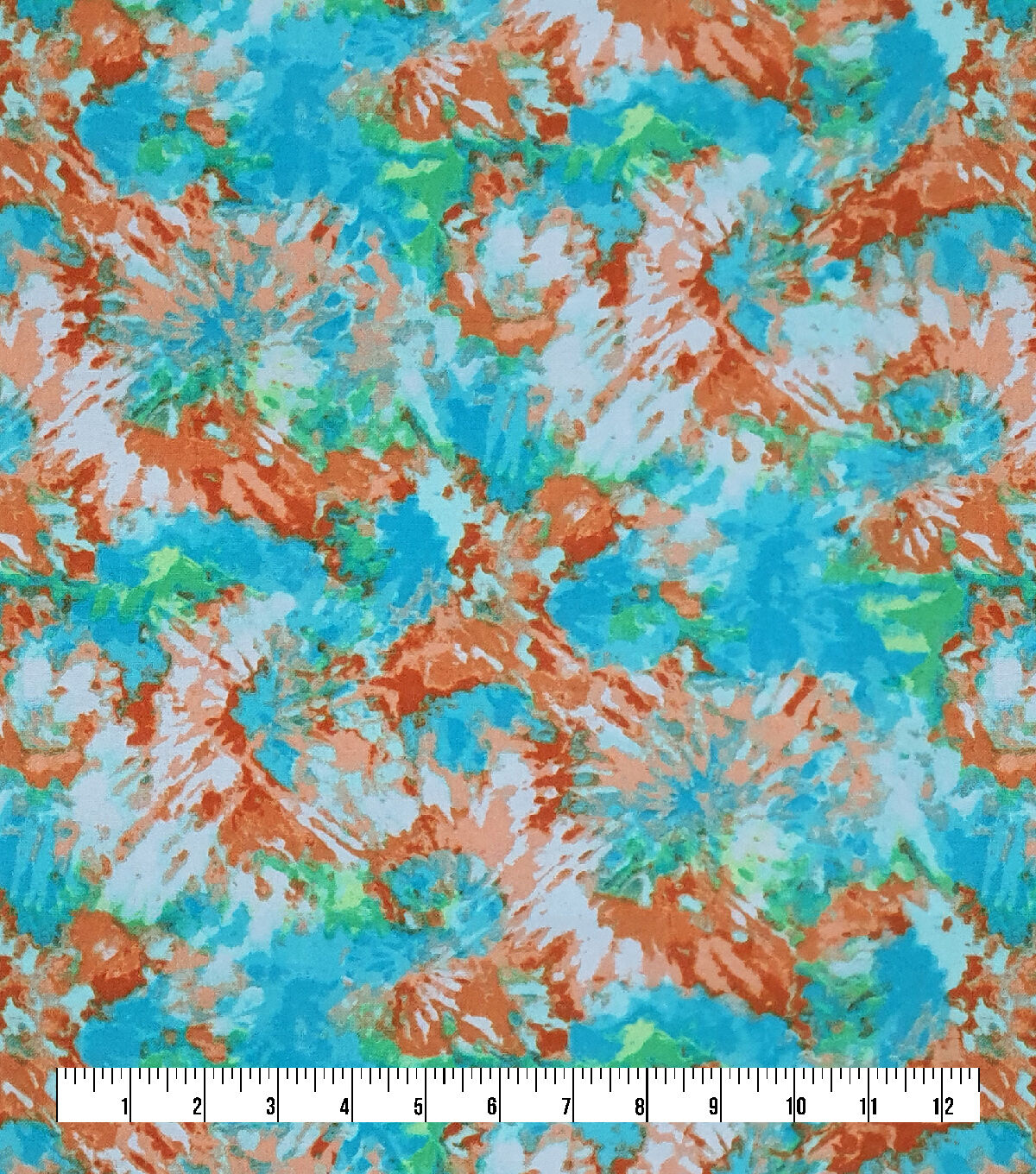 Tie Dye Pastel Classic Super Snuggle Flannel Fabric