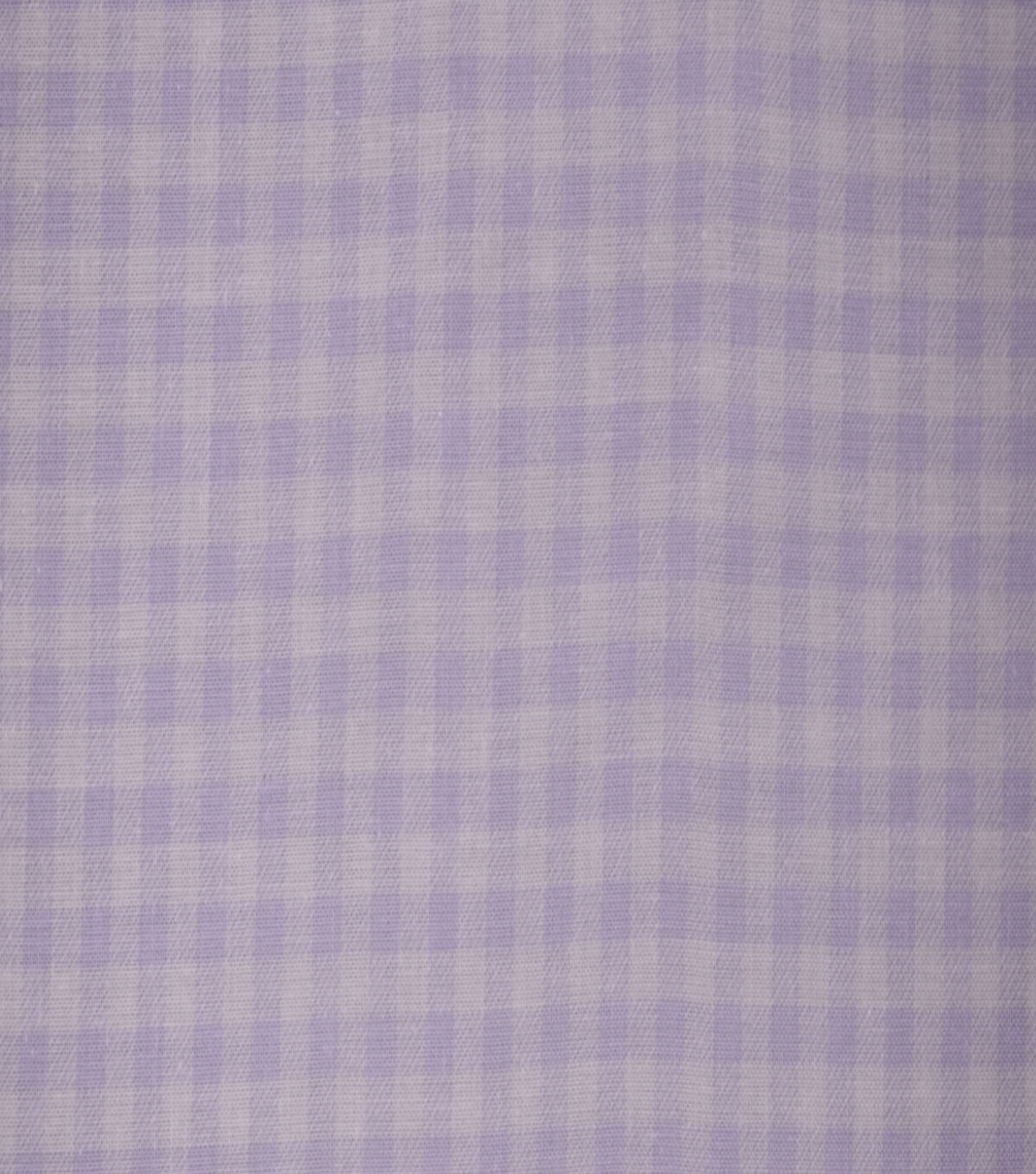 Purple Gingham Easter Cotton Fabric