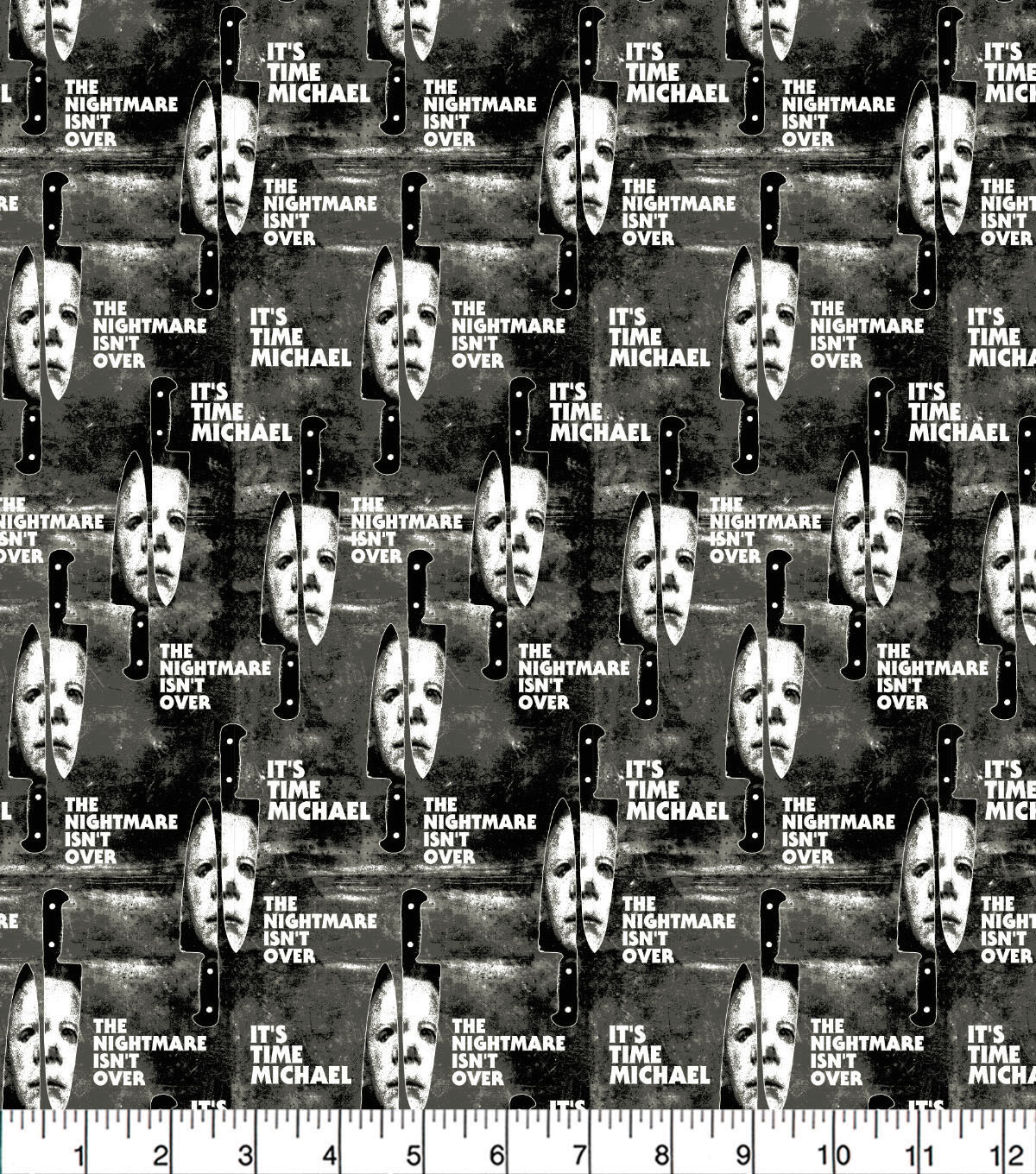 Halloween Nightmare Isnt Over Cotton Fabric