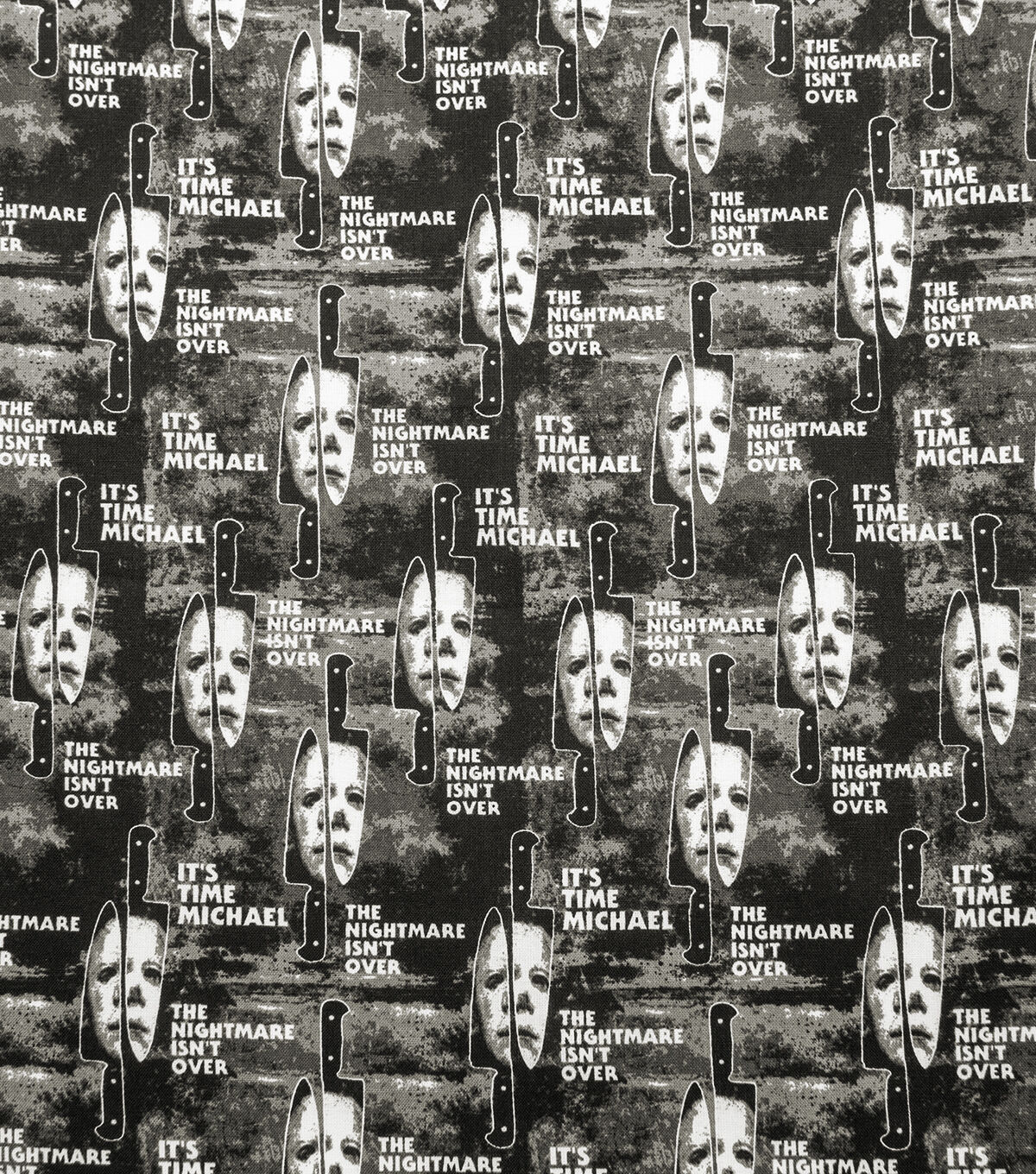 Halloween Nightmare Isnt Over Cotton Fabric