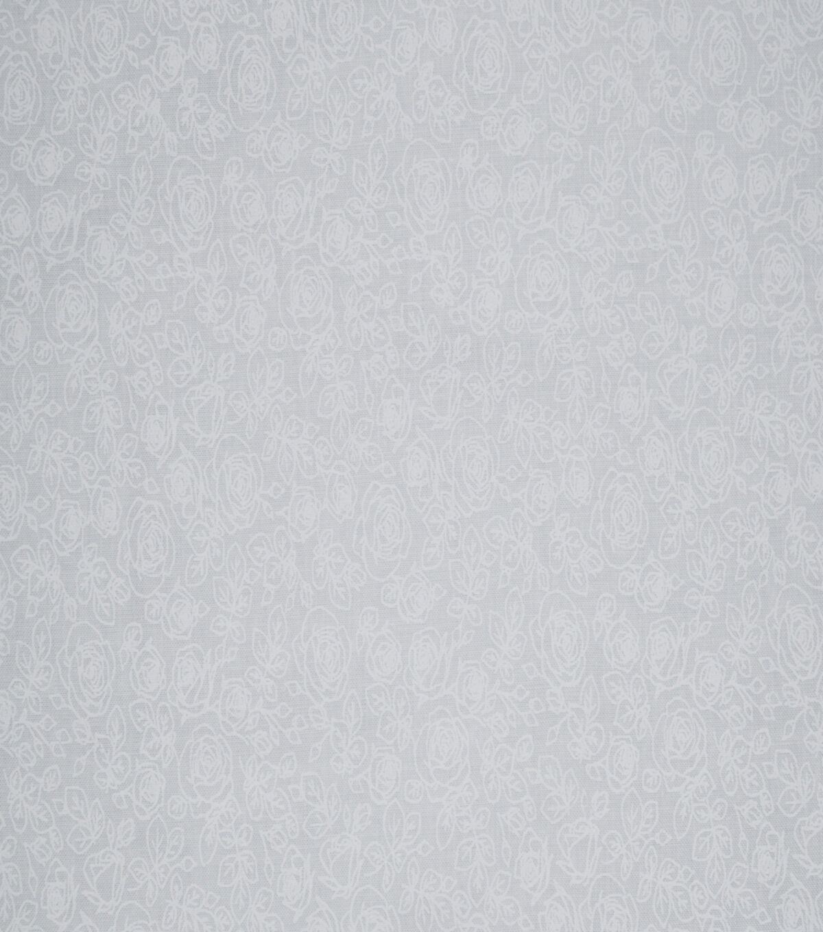 White Roses Quilt Cotton Fabric by Quilter's Showcase