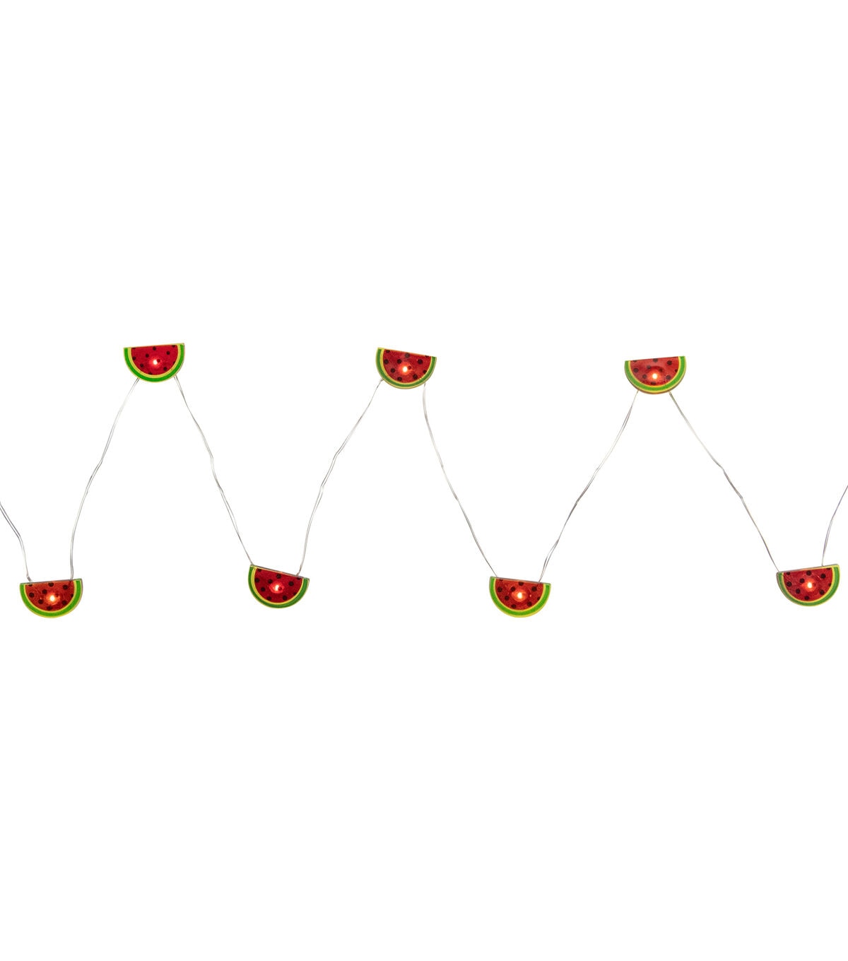 Northlight 10-Count LED Watermelon Fairy Lights - Warm White