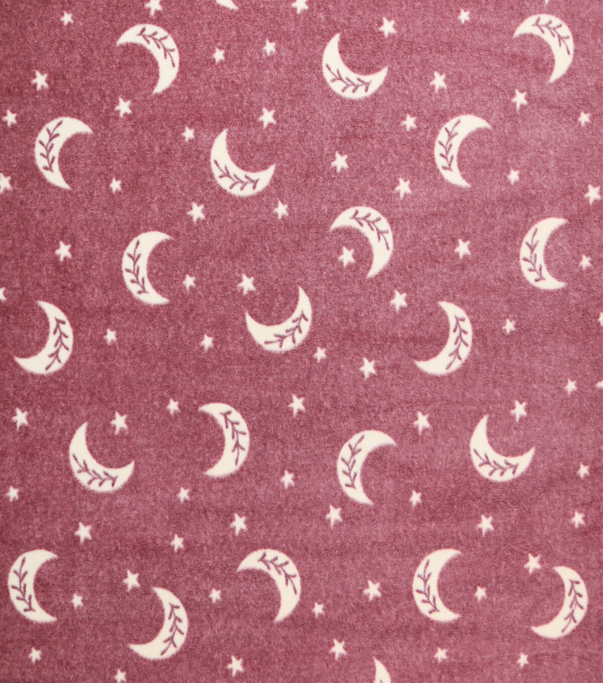 Celestial Moon Luxe Fleece Fabric