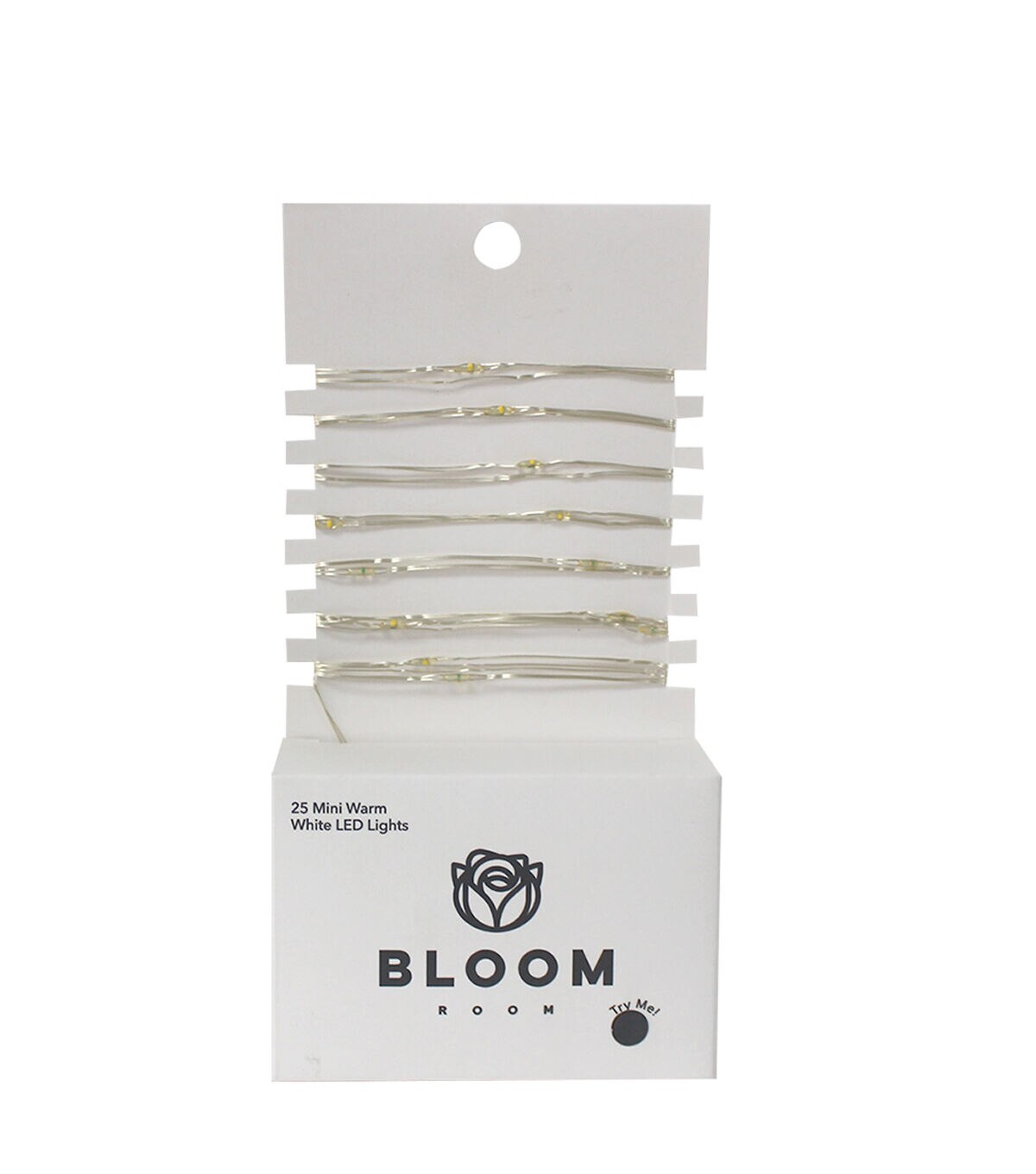 7 LED Silver Wire With Warm White String Lights 25ct by Bloom Room