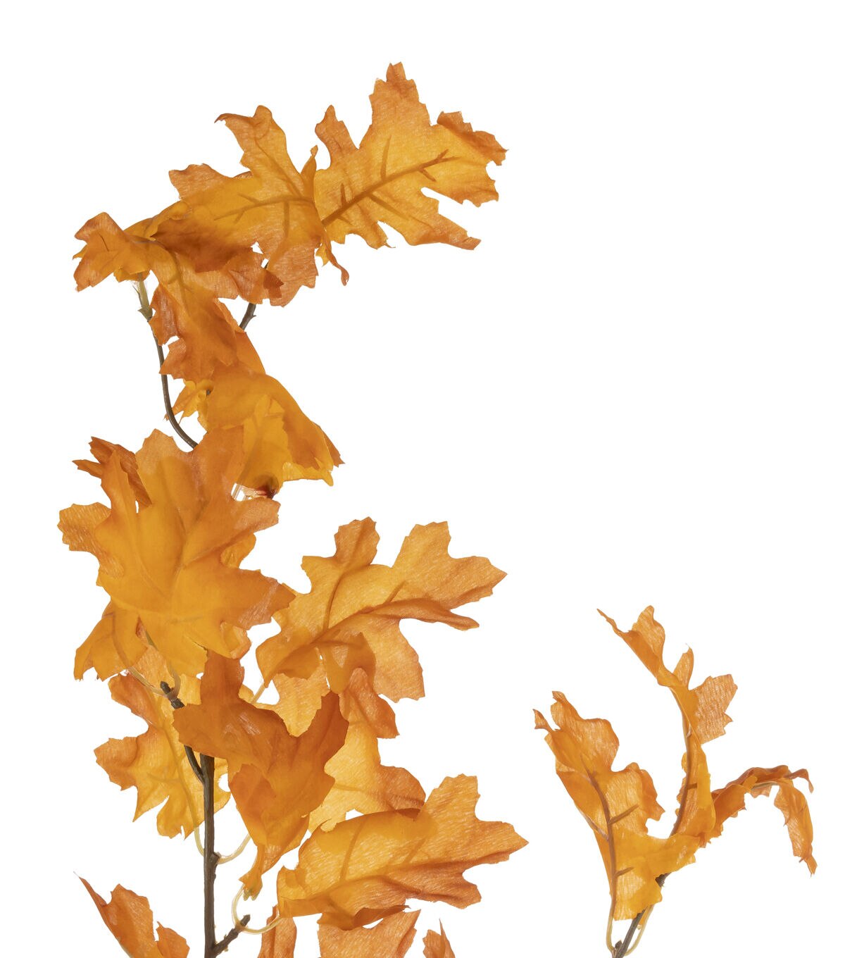33 Orange Oak Leaf Branch by Bloom Room