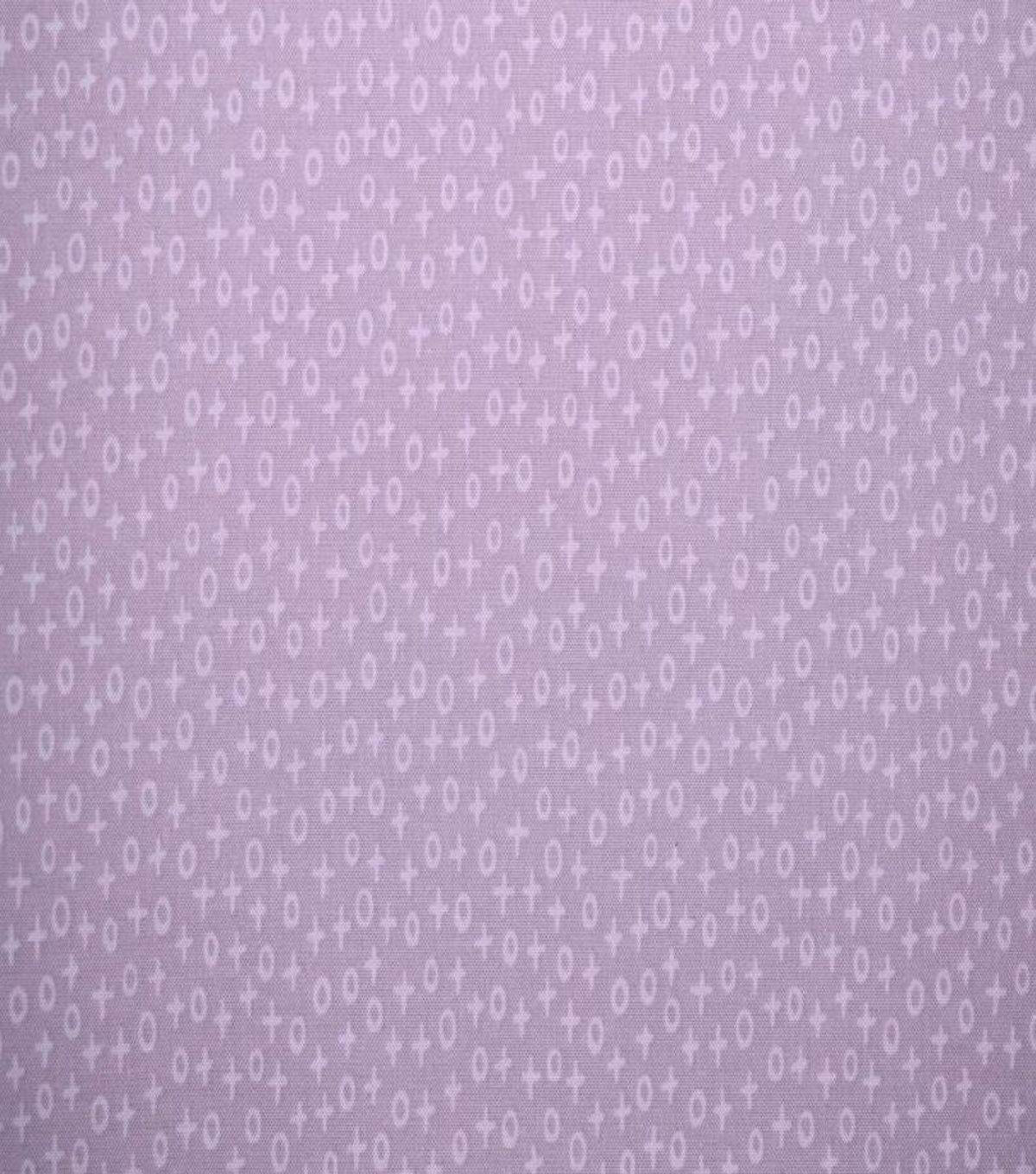 Xo Print on Purple Quilt Cotton Fabric by Quilter's Showcase