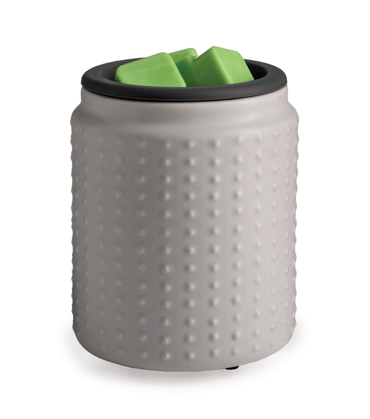 Candle Warmers 5 Gray Textured Candle Warmer