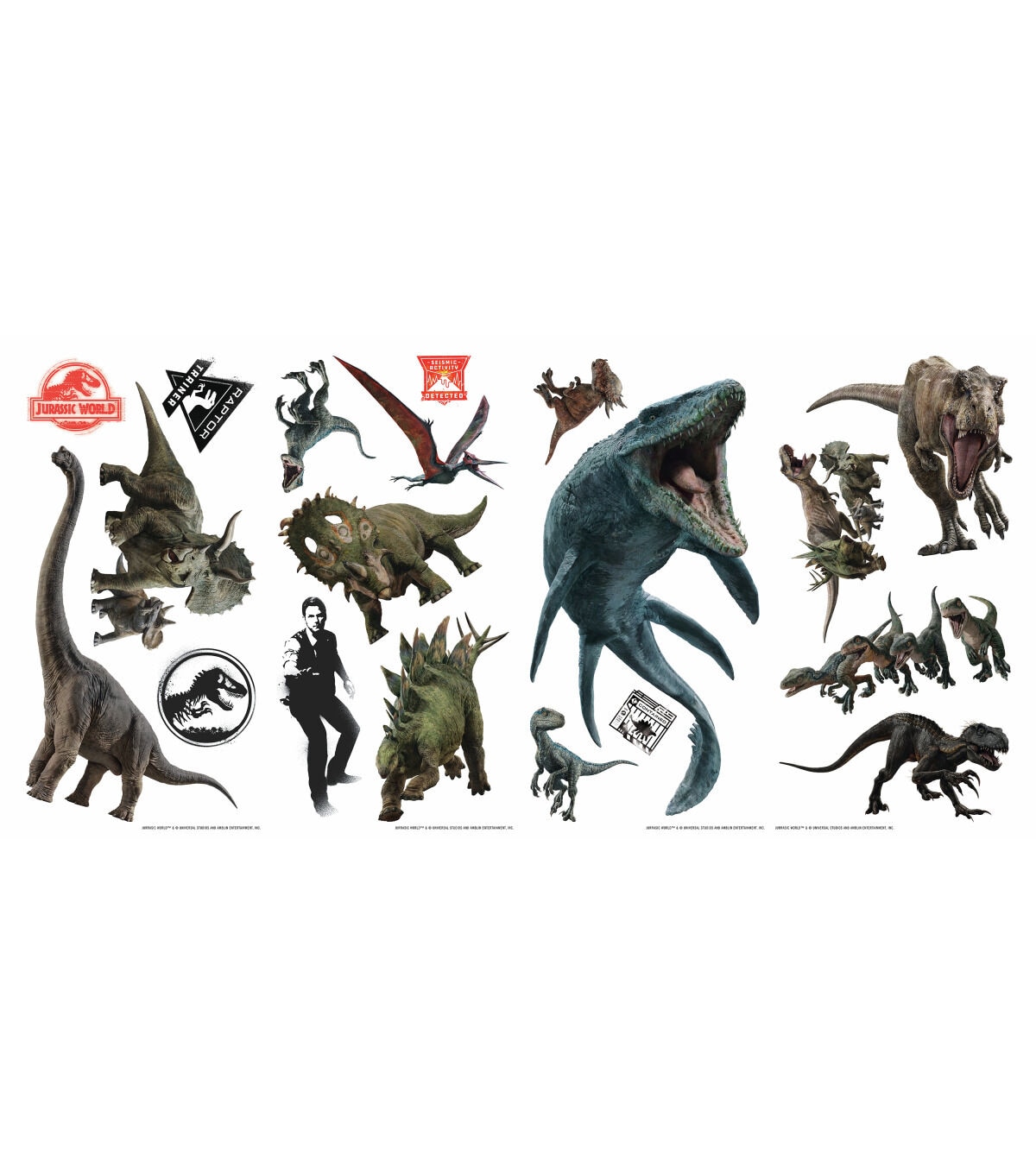 RoomMates Wall Decals Jurassic World 2