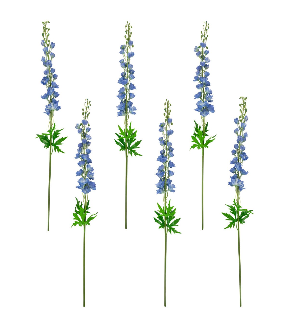 Northlight 40 Blue Delphinium Stems 6ct