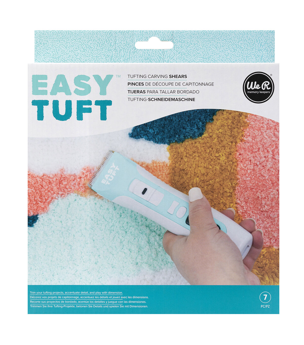 We R Memory Keepers Easytuft Rug Tufting Carving Shears