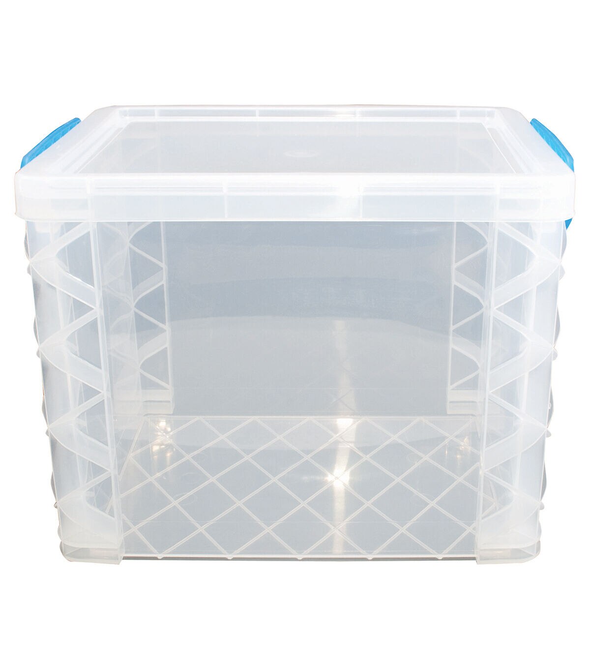 Super Stacker 17.5 x 14 Clear Plastic File Storage Box