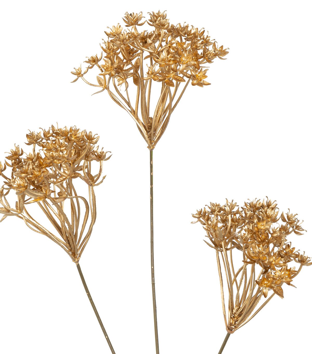 30.5 Champagne Metallic Baby's Breath Stem by Bloom Room