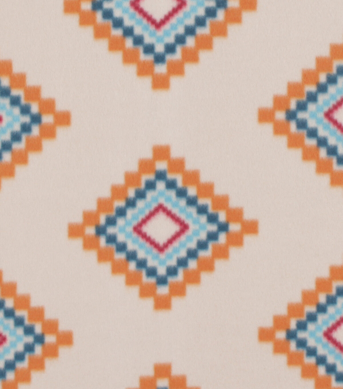 Simple Aztec Multi Blizzard Prints Fleece Fabric