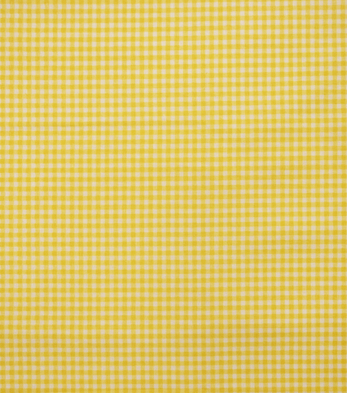 Yellow Gingham Cotton Fabric by Keepsake Calico