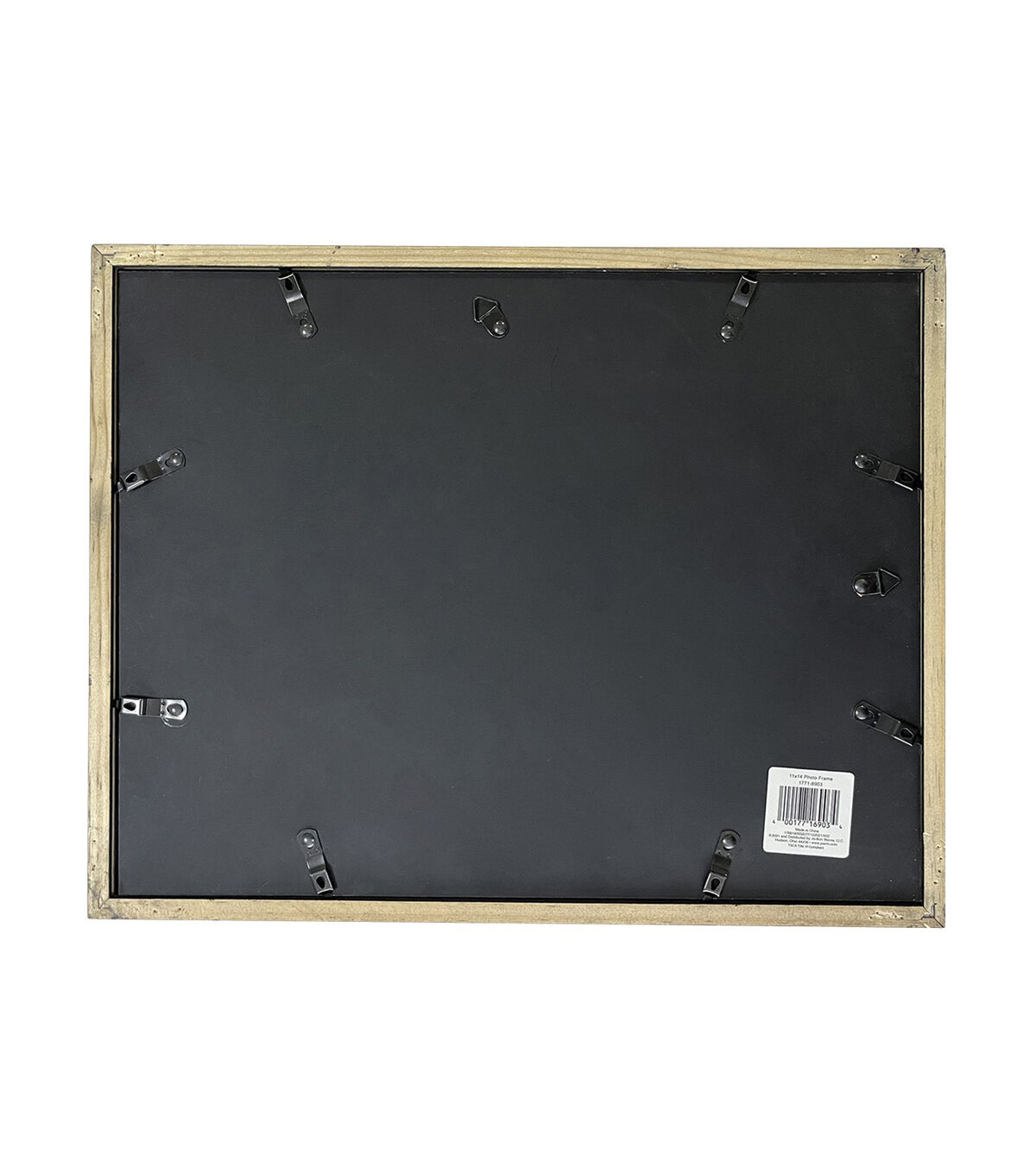 Innovative Creations Black Wooden Frame with Mat 11x14