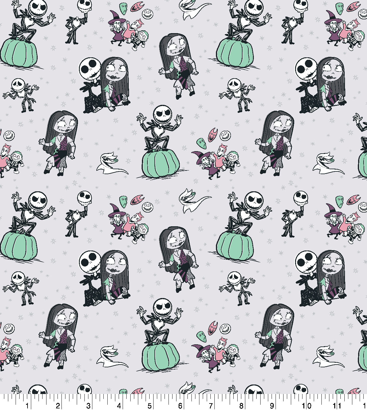 Nightmare Before Christmas Char Baby Pack Cotton Fabric