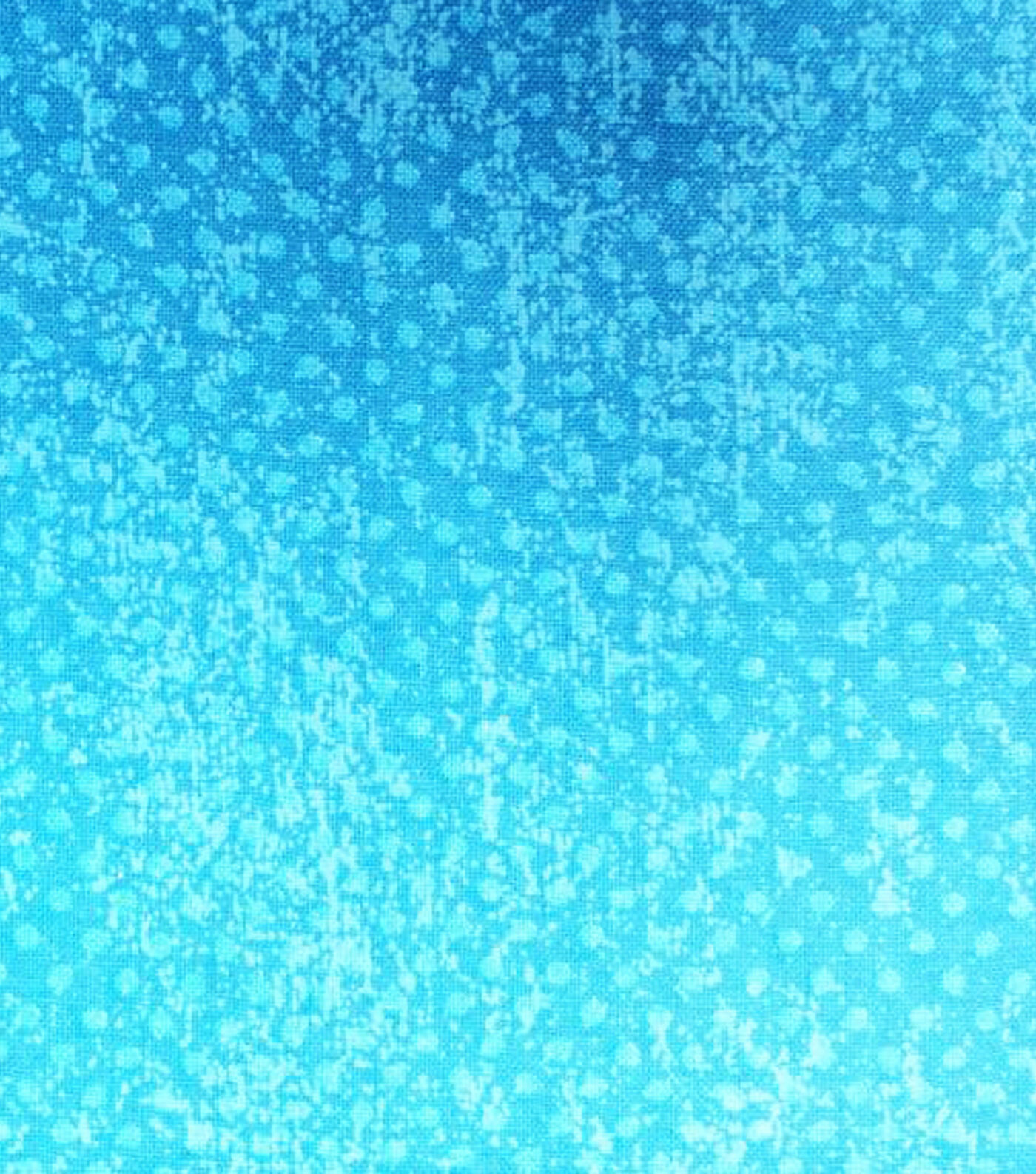 Turquoise Polka Dots Quilt Cotton Fabric by Keepsake Calico