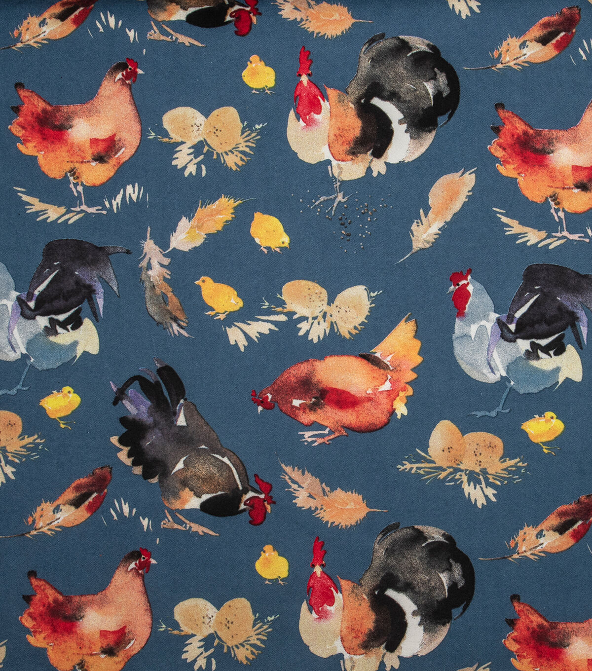 Super Snuggle Chickens Flannel Fabric