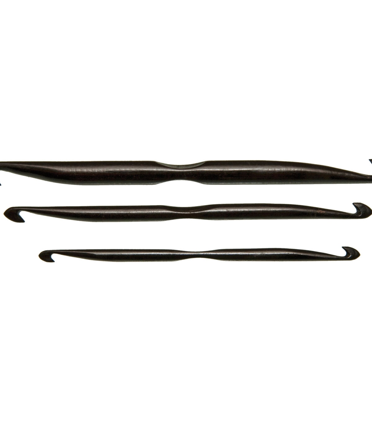 Double Ended Ebony Crochet Hooks