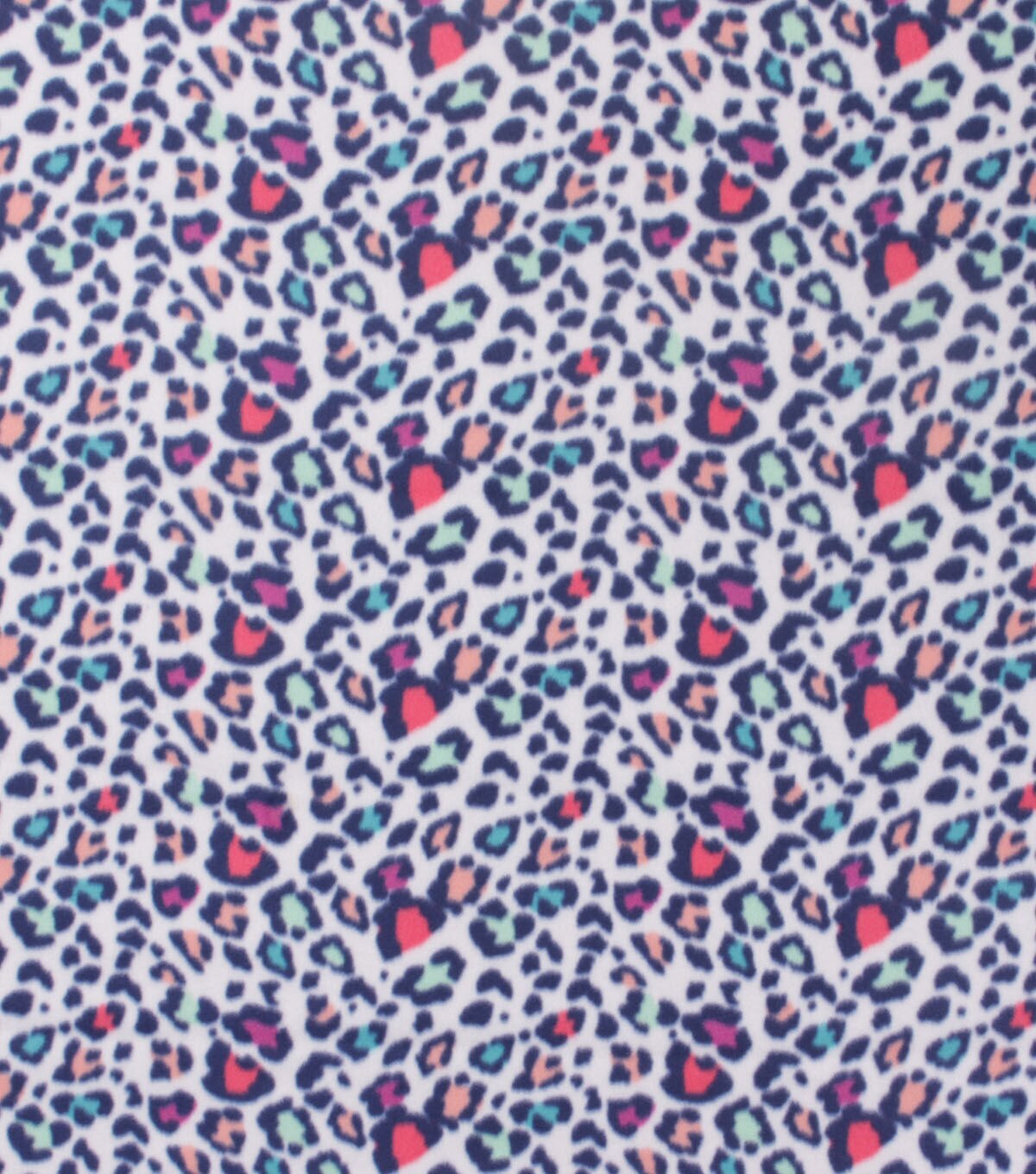 Cheetah Pop Blizzard Fleece Fabric